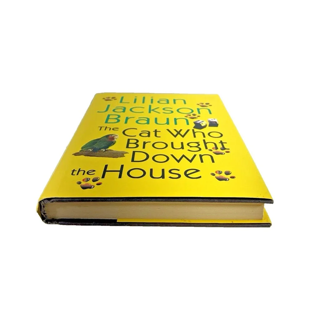 The Cat Who Brought Down the House by Lilian Jackson Braun Vintage 2003 Hardback